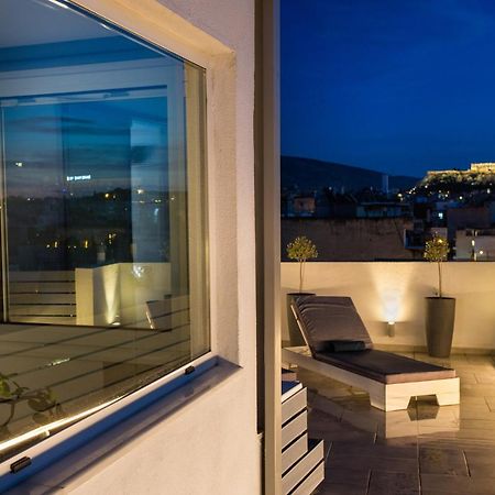 Private Jacuzzi & Acropolis View - The Loft Aten Exteriör bild