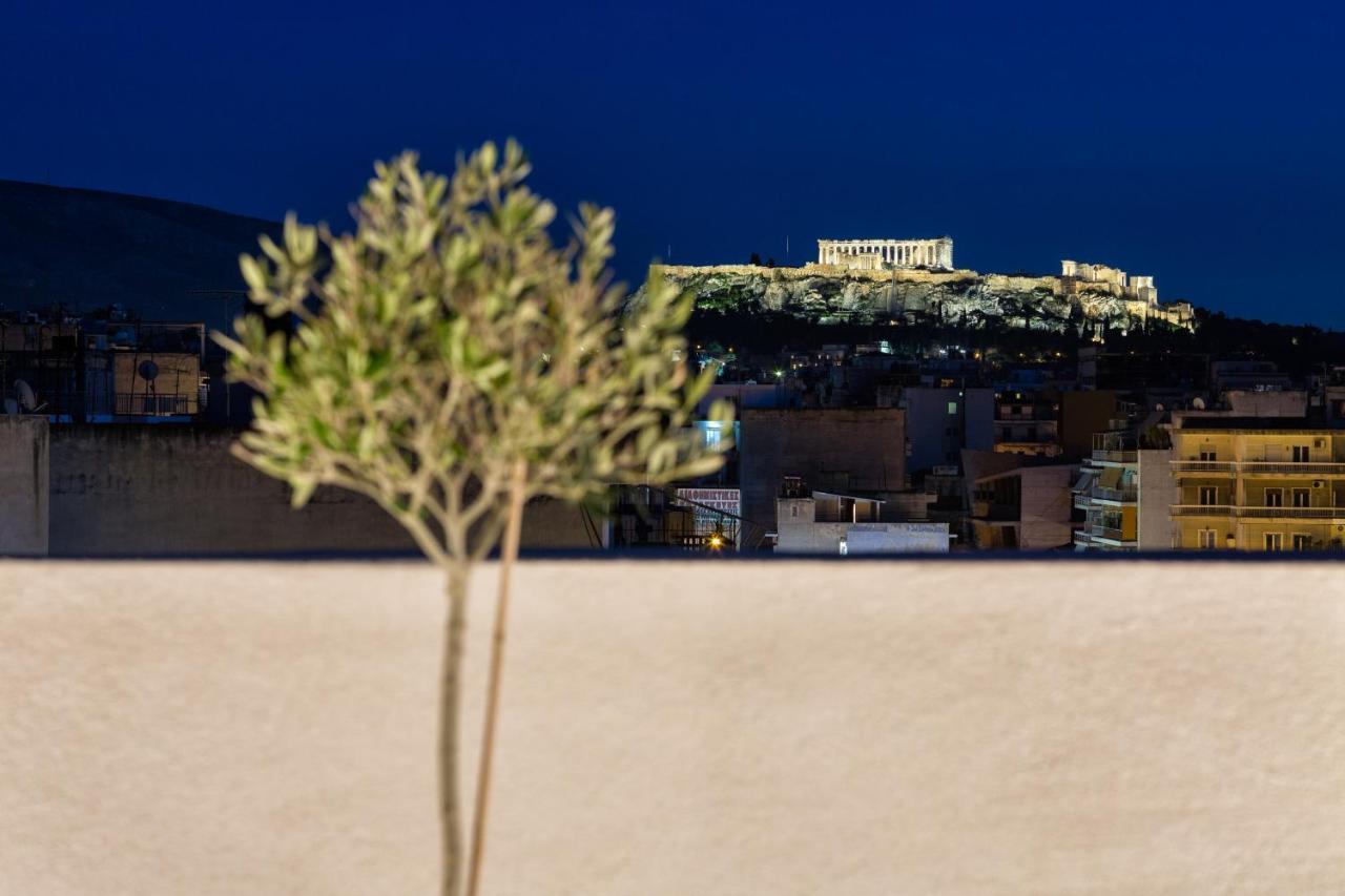 Private Jacuzzi & Acropolis View - The Loft Aten Exteriör bild